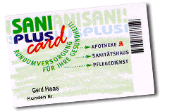 SaniPlus - Card